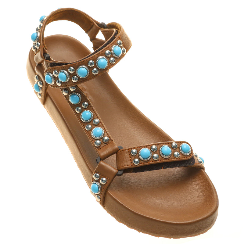 Brazil Sandal Brown-In Stock