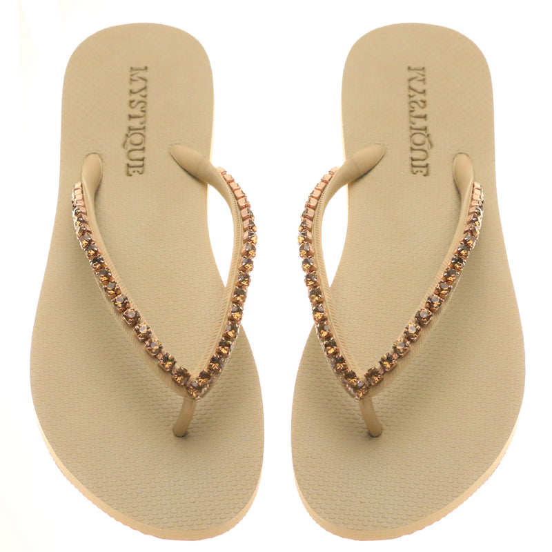 Arcadia Flip Flop Brown-In Stock