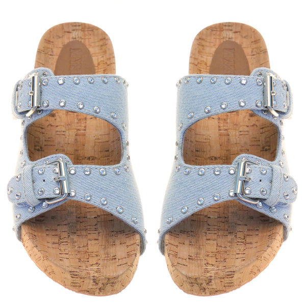 Bradley Sandal Denim-In Stock