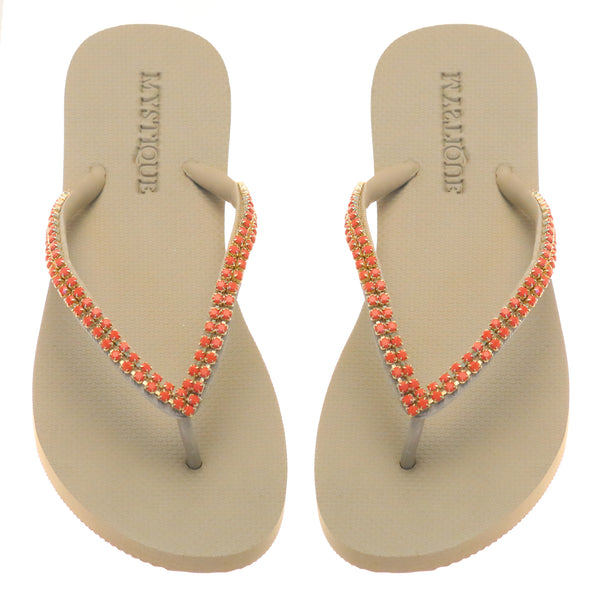 Euclid Flip Flop Coral-In Stock