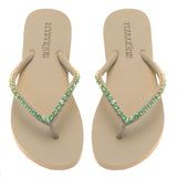 Arcadia Flip Flop Green-In Stock