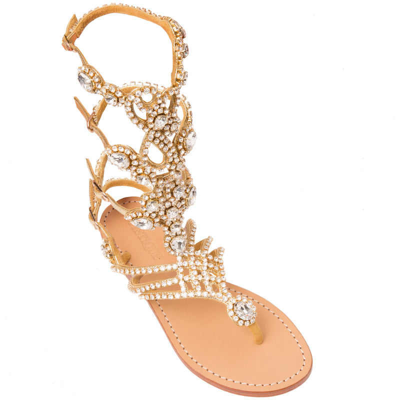 South Beach Gladiator Gold-In Stock