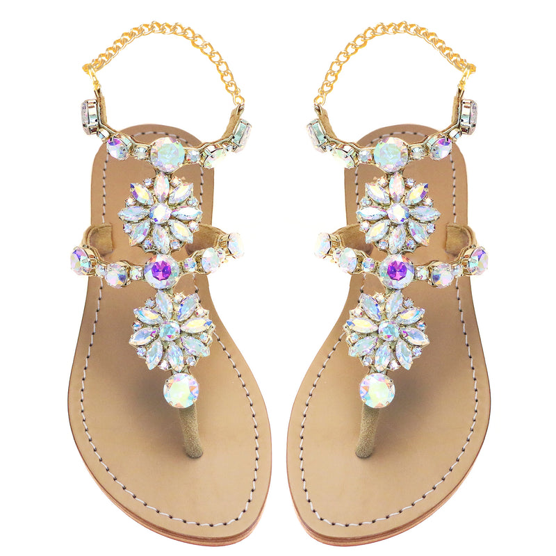 Amelia Island Sandal Gold