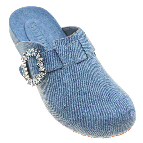 Alaska Mule Denim-In Stock