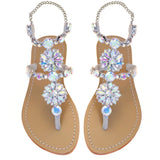 Amelia Island Sandal Silver-In Stock