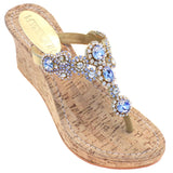 Beirut Wedge Blue