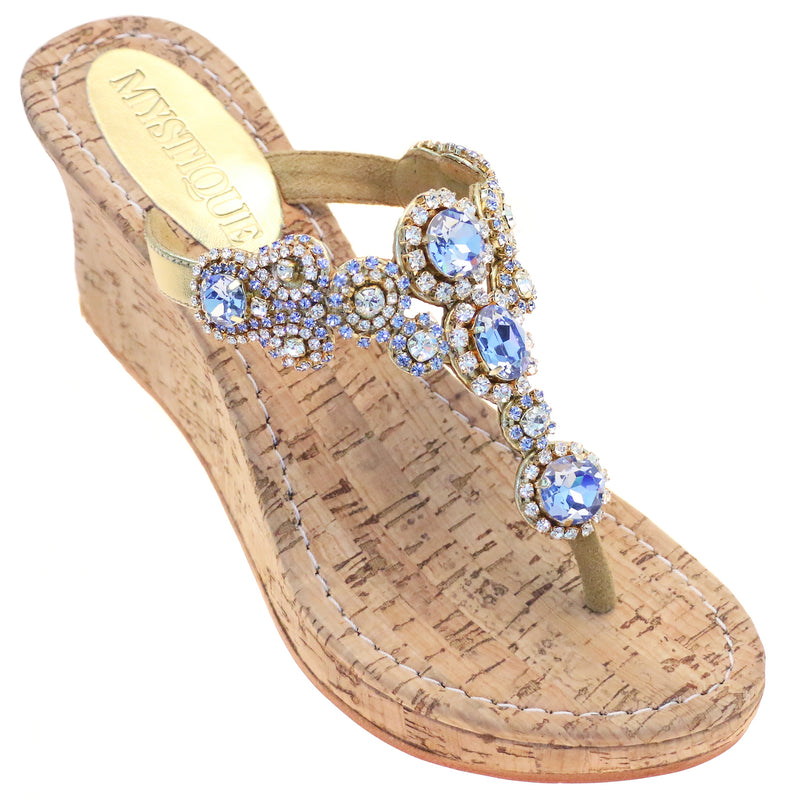 Beirut Wedge Blue