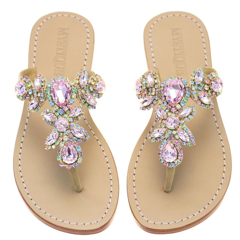 Boca Raton Sandal Pink-In Stock