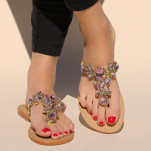 Boca Raton Sandal Pink-In Stock