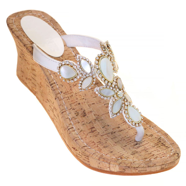 Calabar Wedge White