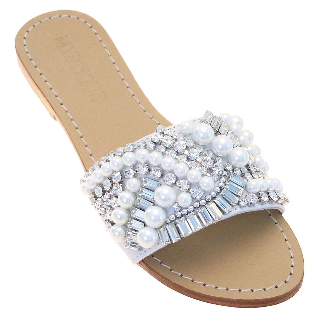 Cape Canaveral Women s Handmade Jewel Slide Sandals Mystique Sandals