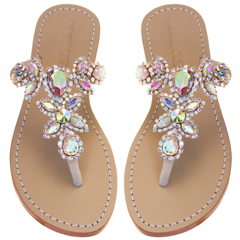 Boca Raton Sandal Champagne-In Stock