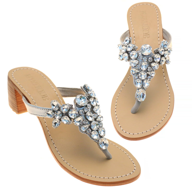 Dallas Heel Silver-In Stock