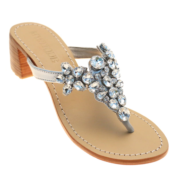 Women's Handmade Jeweled and Embellished Heels | Mystique Sandals