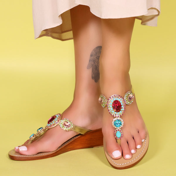 Fairview Wedge Multicolored