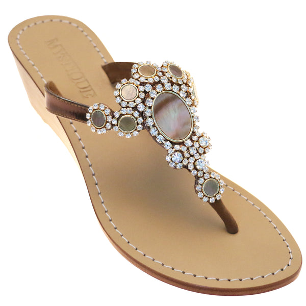 New York Wedge Brown