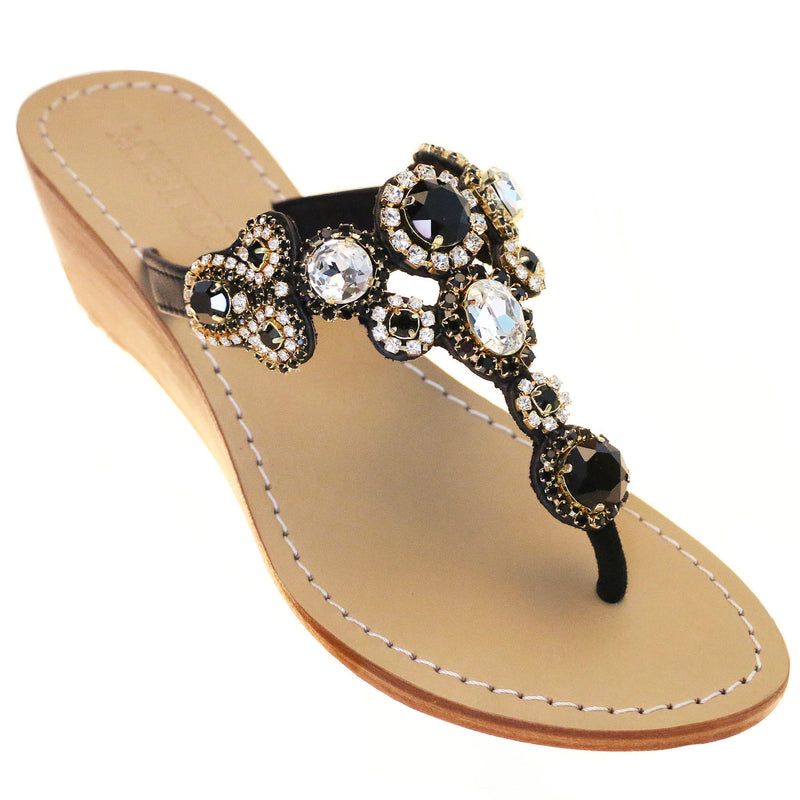 Las Vegas Wedge Black-In Stock