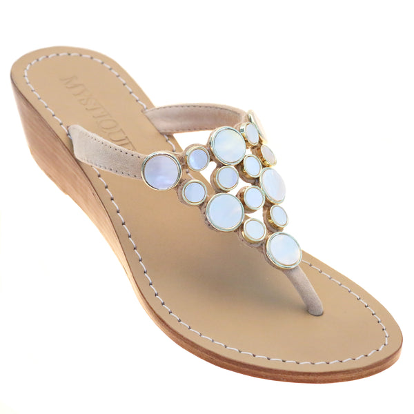 Mexico City Wedge Mother of Pearl