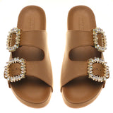 Melbourne Sandal Brown-In Stock