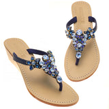 Costa Rica Wedge Blue