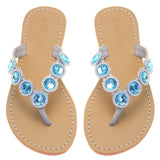 Oakland Sandal Aqua
