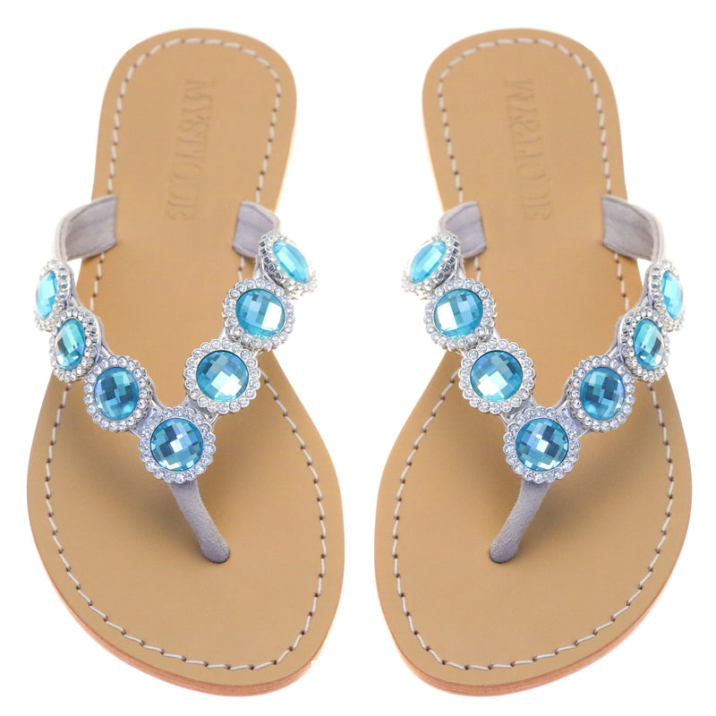 Oakland Sandal Aqua