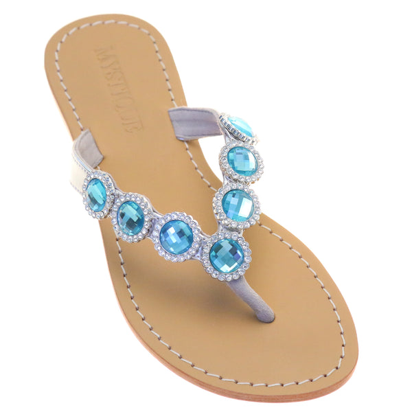 Oakland Sandal Aqua