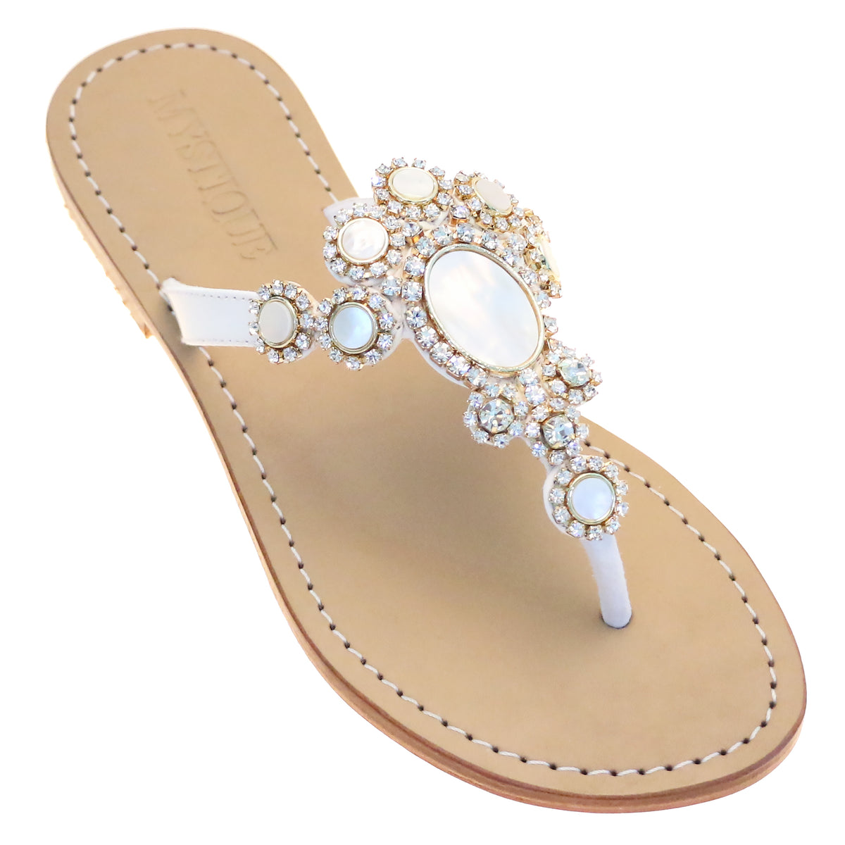 Jeweled sandals for wedding 2025