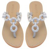 Verona Sandal Silver-In Stock