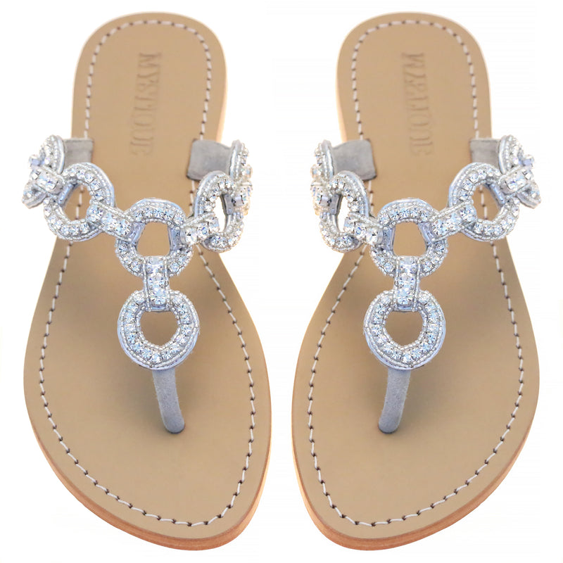 Verona Sandal Silver-In Stock