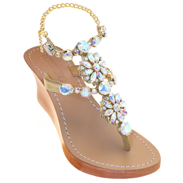 Amalfi Wedge Gold