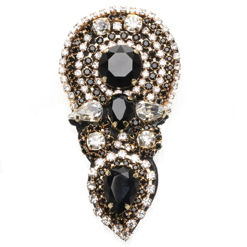 Black Teardrop - Mystique Sandals