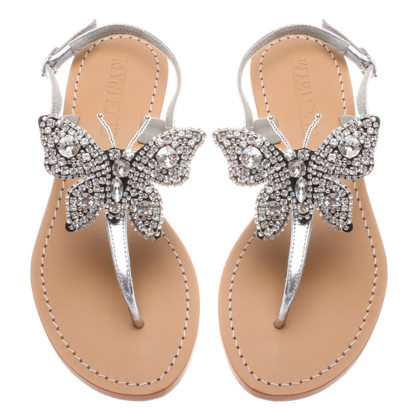 Clear Butterfly - Mystique Sandals