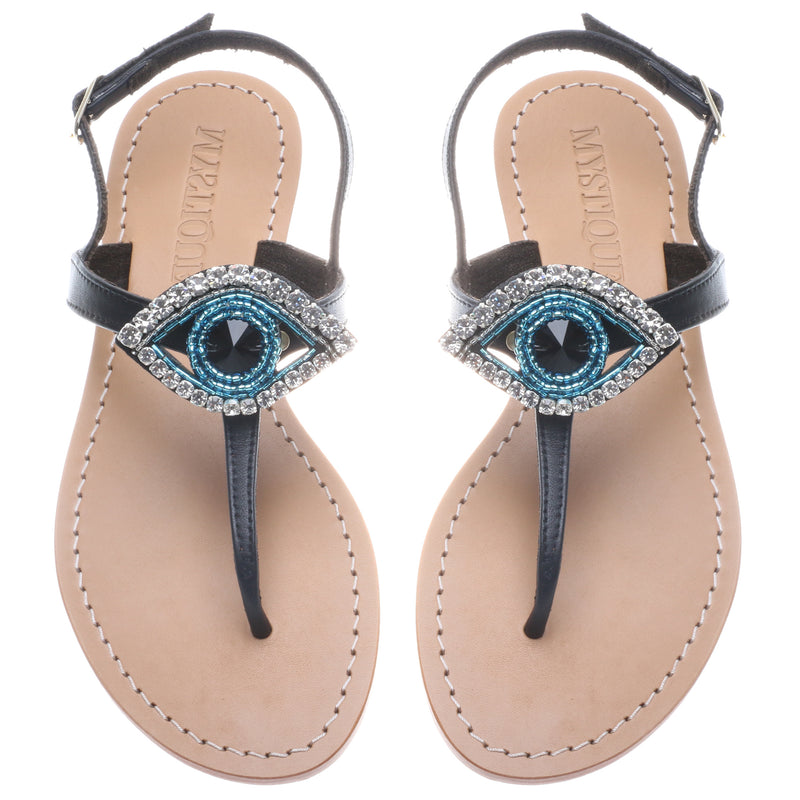 Evil eye sales flip flops