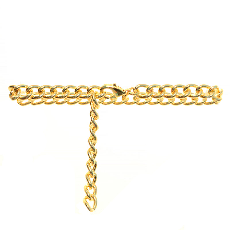 Gold Ankle Chains - Set of 2