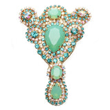Green Teardrop - Mystique Sandals