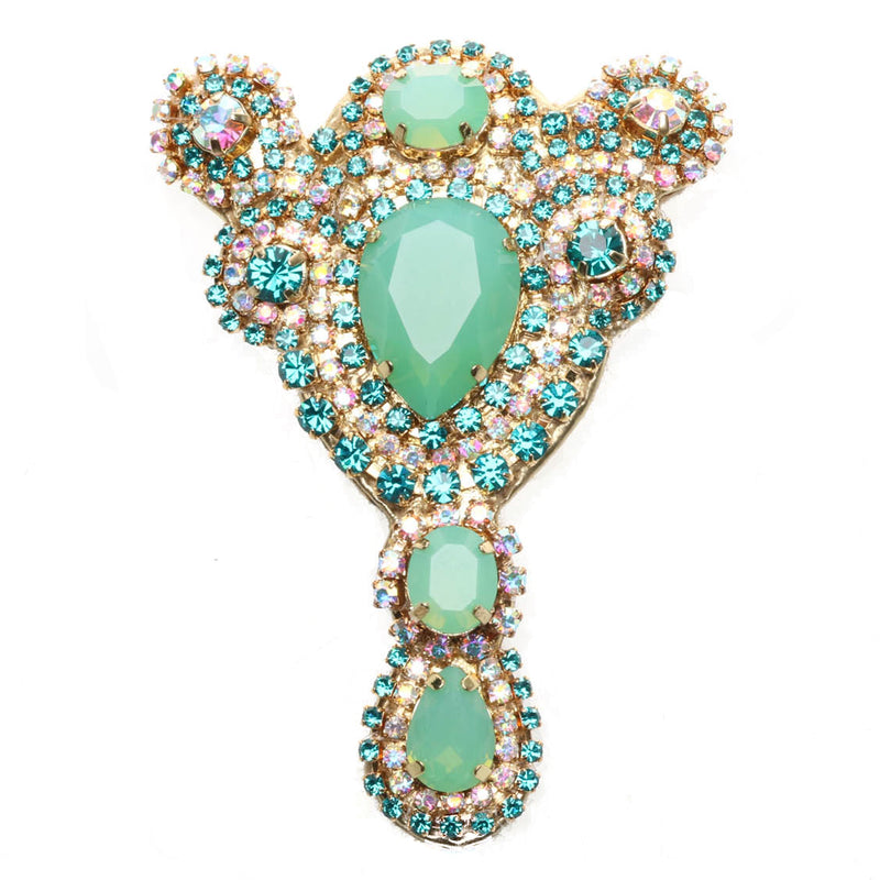 Green Teardrop - Mystique Sandals